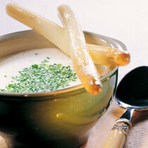 Spargelcremesuppe