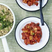 Maronenragout mit Quinoa Maronenragout mit Quinoa