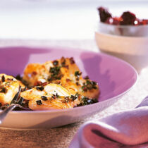 Fisch in Oliven-Kapern-Öl