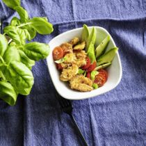 Breakfast-Bowl mit Rührtofu