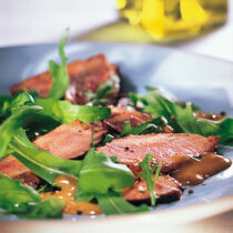 Kalte Entenbrust mit Balsamico-Vinaigrette Kalte Entenbrust mit Balsamico-Vinaigrette