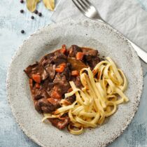 Rehragout mit Gem&uuml;se