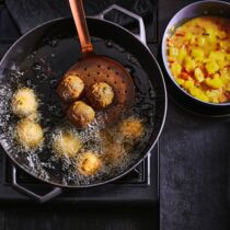 Falafeln mit Mangochutney Falafeln mit Mangochutney