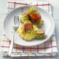 Wirsingrouladen mit Lammhack Wirsingrouladen mit Lammhack