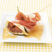 Mozzarella-Feigen-Spießchen Mozzarella-Feigen-Spießchen