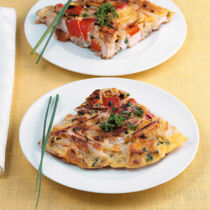 Tofu-Paprika-Omelett Tofu-Paprika-Omelett