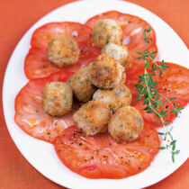 Bohnenbällchen auf orientalische Art Bohnenbällchen auf orientalische Art