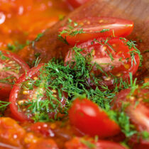 Tomatensugo mit Fenchel