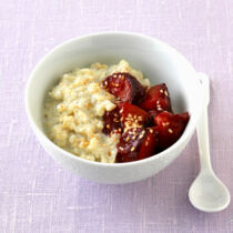 Bulgur mit Zwetschgen