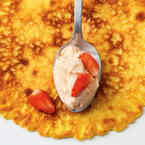 Erdbeercreme-Füllung für Pfannkuchen Erdbeercreme-Füllung für Pfannkuchen