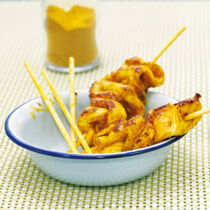 Hähnchenspiesse Süsssauer