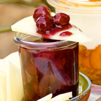Manchego mit Kirschchutney