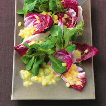 Feldsalat mit Kartoffeldressing