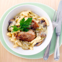 Schweinefilet »Stroganoff«