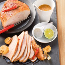 Putenbraten mit Chili-Honig-Glasur Putenbraten mit Chili-Honig-Glasur