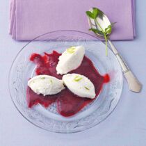 Quarknocken mit Beerensauce Quarknocken mit Beerensauce