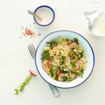 Bulgursalat mit Radieschen