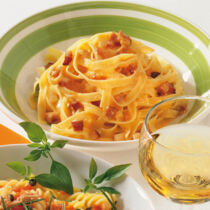 Tagliatelle Carbonara Tagliatelle Carbonara