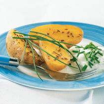 Kümmelkartoffeln mit Quark Kümmelkartoffeln mit Quark