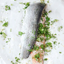 Gebeizte Lachsforelle