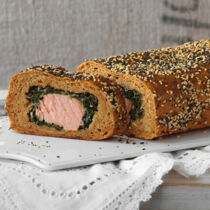 Festtagsbrot mit Lachs