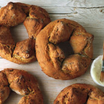 Lauchbrot mit Speck Lauchbrot mit Speck