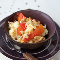 Steckrübensalat mit Blutorangen Steckrübensalat mit Blutorangen