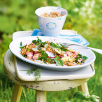 Grünkernsalat mit Spargel Grünkernsalat mit Spargel