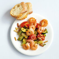 Garnelen in Knoblauchbutter