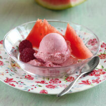 Buttermilch-Melonen-Eis Buttermilch-Melonen-Eis