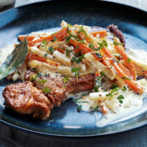 Rostbraten auf ungarische Art Rostbraten auf ungarische Art