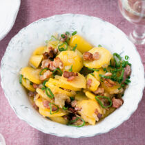 Kartoffelsalat mit Brühe Kartoffelsalat mit Brühe
