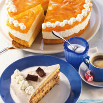 Hüttenkäse-Mandarinen-Torte