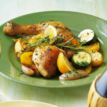 Zitronen-Kräuter-Hähnchen Zitronen-Kräuter-Hähnchen