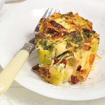 Lauch-Tomaten-Auflauf Lauch-Tomaten-Auflauf