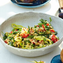 Petersiliensalat mit Bulgur