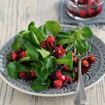 Feldsalat mit Vinaigrette