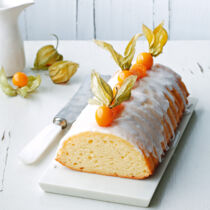 Schokokuchen mit weißen Rübchen