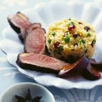 Couscous mit Entenbrust