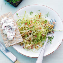 Spitzkohlsalat mit Birnen Spitzkohlsalat mit Birnen