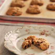 Cranberrycookies mit Fleur de Sel