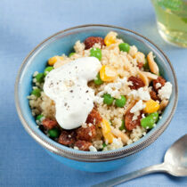 Couscous-Erbsen-Salat