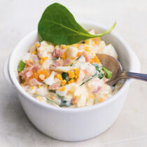 Senf-Eiercreme mit Schinken Senf-Eiercreme mit Schinken