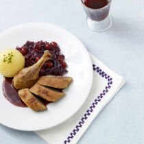 Bratente mit Rotkohl Bratente mit Rotkohl