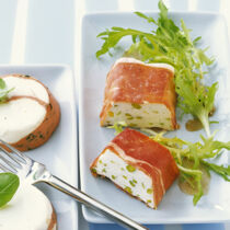 Ziegenfrischkäse mit Balsamico Ziegenfrischkäse mit Balsamico