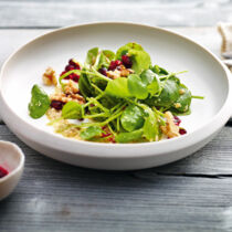 Portulaksalat mit Granatapfel Portulaksalat mit Granatapfel