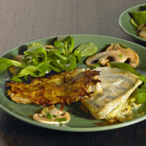 Zander mit Kartoffelkruste Zander mit Kartoffelkruste