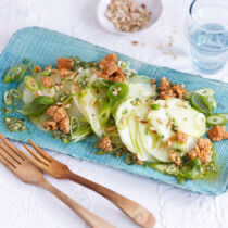 Kohlrabi-Tofu-Carpaccio Kohlrabi-Tofu-Carpaccio