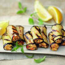 Auberginenröllchen Auberginenröllchen