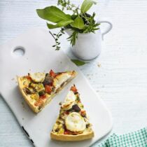 Ratatouille-Quiche